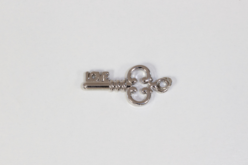 Bomboniere Nozze d'Argento Bari - Charms chiave silver