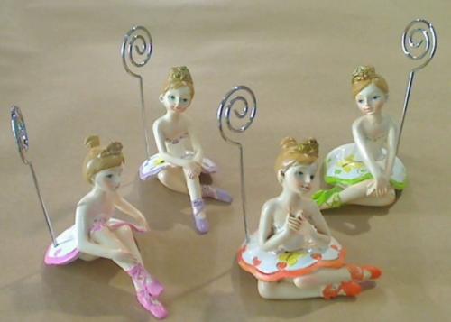 Segnaposto Comunione Modena - Ballerina memoclip