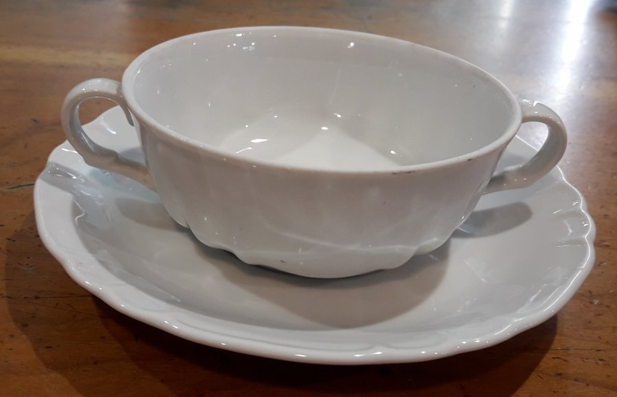Set 2 Tazze Da Caffè In Ceramica Con Piattino Stile Rustico Marrone 90 Ml - Matches21 - Lavabili In Lavastoviglie E Microonde