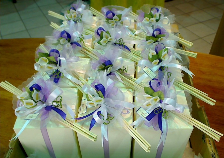 Nastro In Organza 10 Mm X 46 Metri - Light Blue Per Matrimoni E Regali
