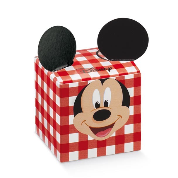 Bomboniere Comunione Roma - Cubo Mickey rosso