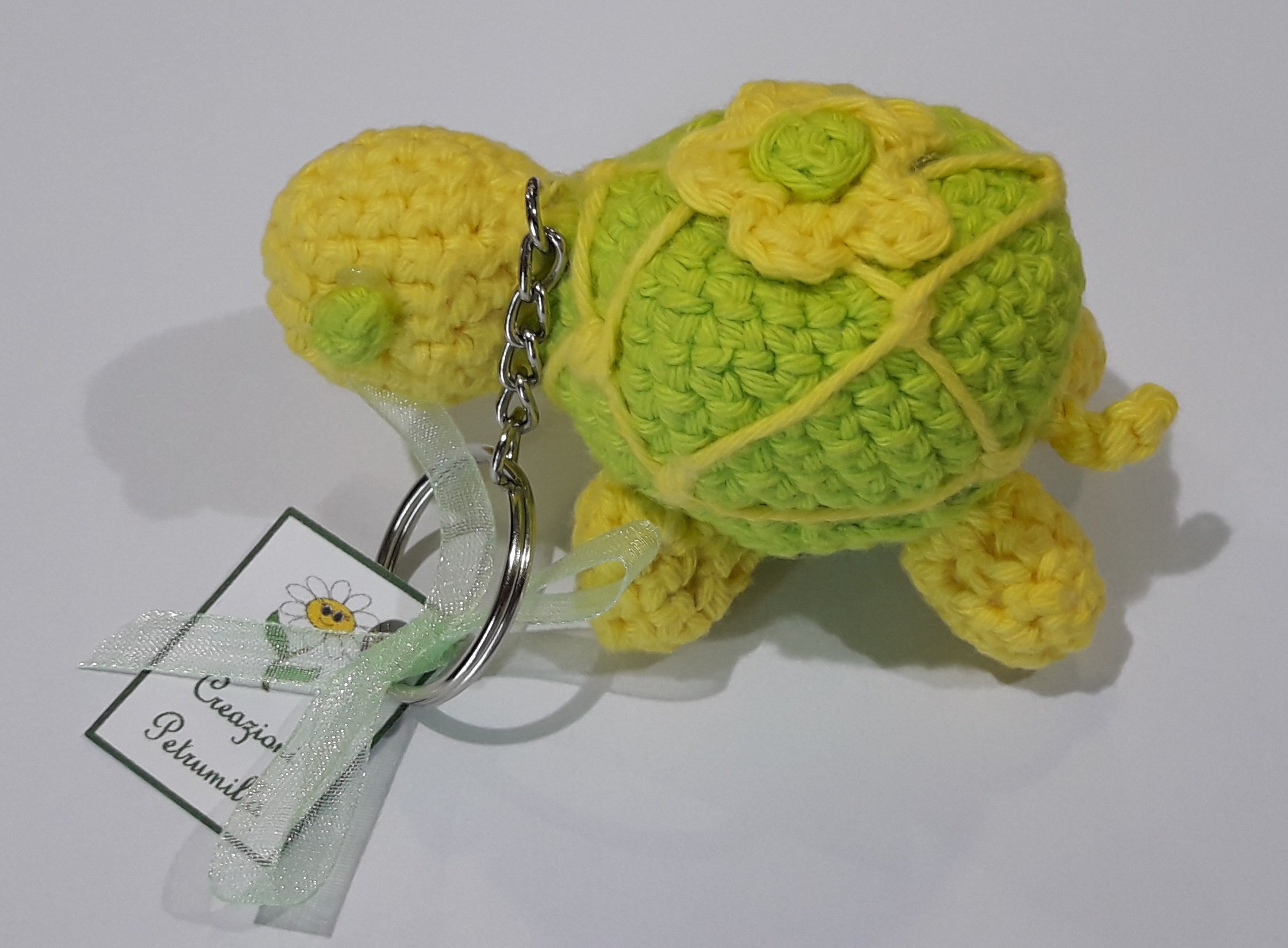 Portachiavi tartaruga amigurumi e non solo - Made in Italy