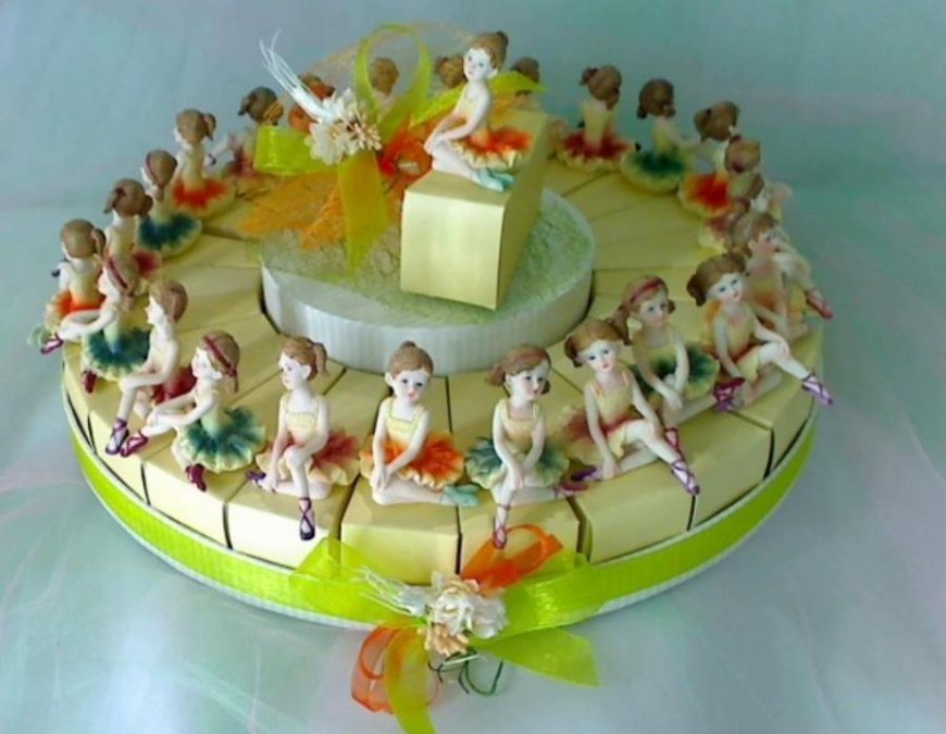 Bomboniere Comunione - Torta Ballerine Ballet Classic