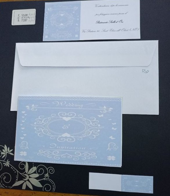 Partecipazioni Matrimonio - Partecipazione Wedding Invitation