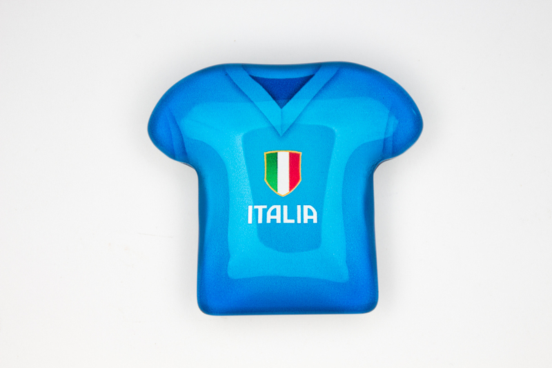 Bomboniere Compleanno Italia - Maglia azzurra Italia magnete