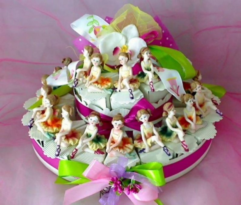 Bomboniere Comunione - Torta Ballerine Ballet Classic